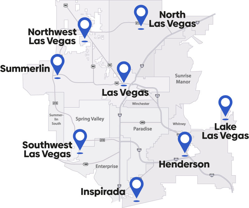 Map Las Vegas
